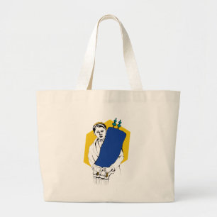 Bar MItzvah Large Tote Bag