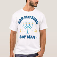 Bar Mitzvah Modern Star of David  T-Shirt