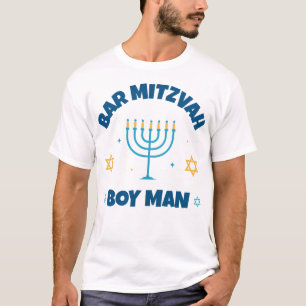 Bar Mitzvah Modern Star of David T-Shirt