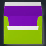 Bar Mitzvah Purple and Turquoise on Any Colour Envelopes<br><div class="desc">Bar Mitzvah and Bat Mitzvah invitation sets designed by Umua. Printed and shipped by Zazzle or its partners.</div>