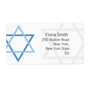 Bar Mitzvah Return Address Labels