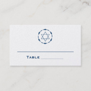 Bar Mitzvah Seating Cards Table Cards Place Cards