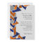 Bar Mitzvah Silver Blue Orange Star of David