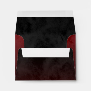 Bar Mitzvah Stylish Red Star of David Ombre Envelopes