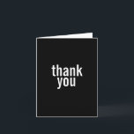 Bar Mitzvah Thank You Cards {Black}<br><div class="desc"></div>