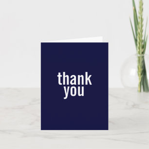 Bar Mitzvah Thank You Cards {Dark Blue}