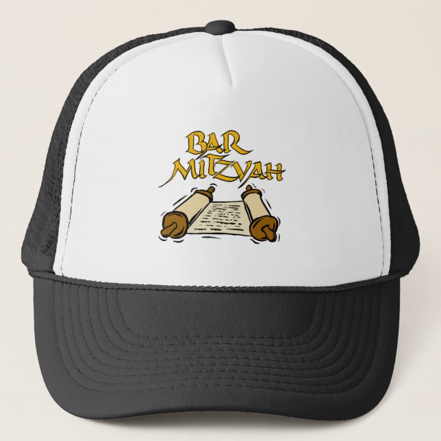 Bar Mitzvah Trucker Hat (Front)