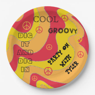 Bar or Bat Mitzvah DIG IN Paper Plate