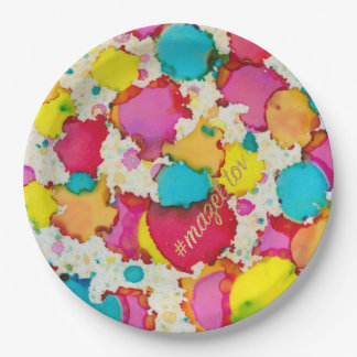 Bar or Bat Mitzvah Paper Plate Confetti