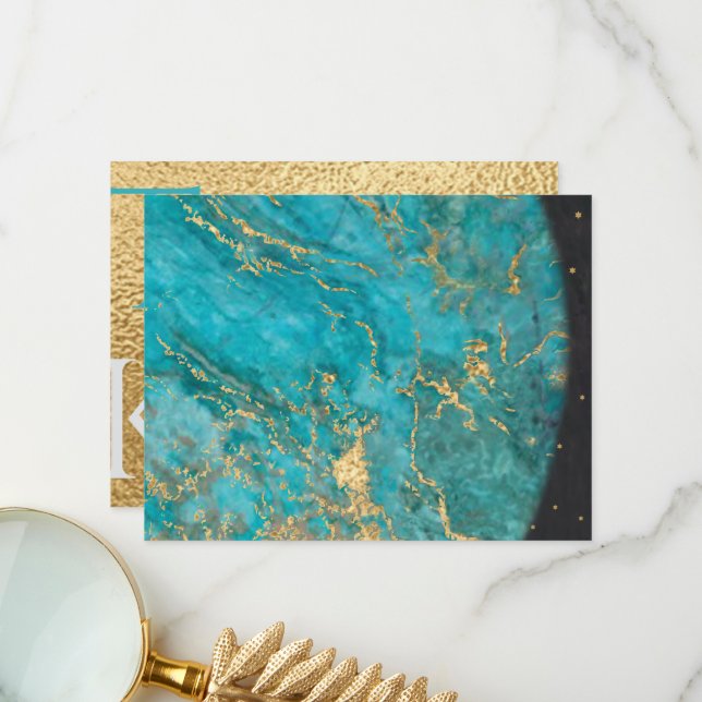 Bar or Bat Mitzvah Thank You Out of this World 2 (Front/Back In Situ)