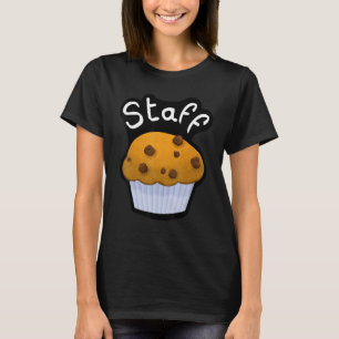 Bar Staff Croissant for coffee and bakery house wh T-Shirt