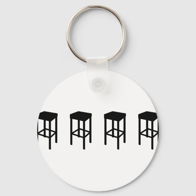 bar stools key ring (Front)