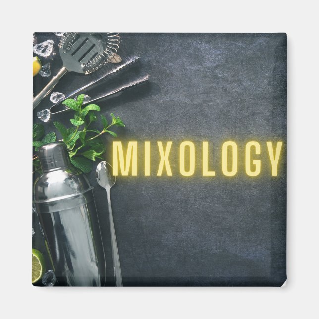Bar Tools Mixology  Magnet (Front)