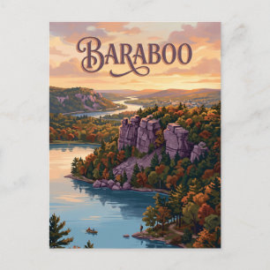 Baraboo, Wisconsin Postcard