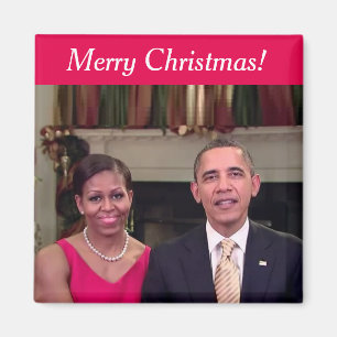 Barack and Michelle 2011WA - Magnet