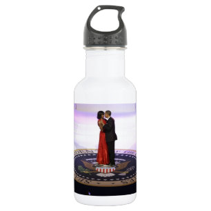Barack and Michelle Obama 532 Ml Water Bottle