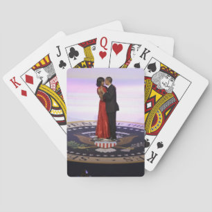 Barack and Michelle Obama Playing Cards
