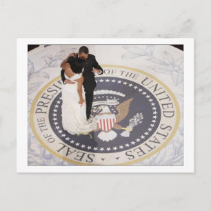 Barack and Michelle Obama Postcard