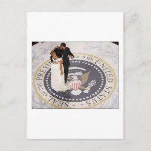 Barack and Michelle Obama Postcard