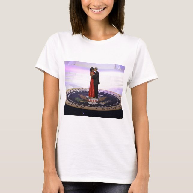 Barack and Michelle Obama T-Shirt (Front)