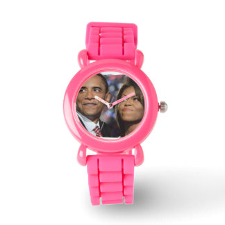BARACK AND MICHELLE OBAMA watch