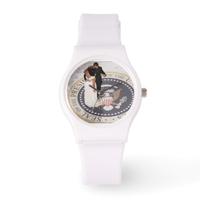 Barack and Michelle Obama Watch (Front)