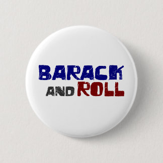 Barack And Roll 6 Cm Round Badge