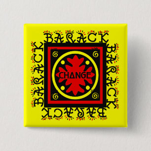 BARACK FOR CHANGE PIN