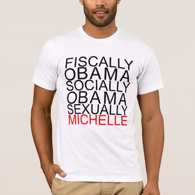 Barack is nice but... T-Shirt (Front)