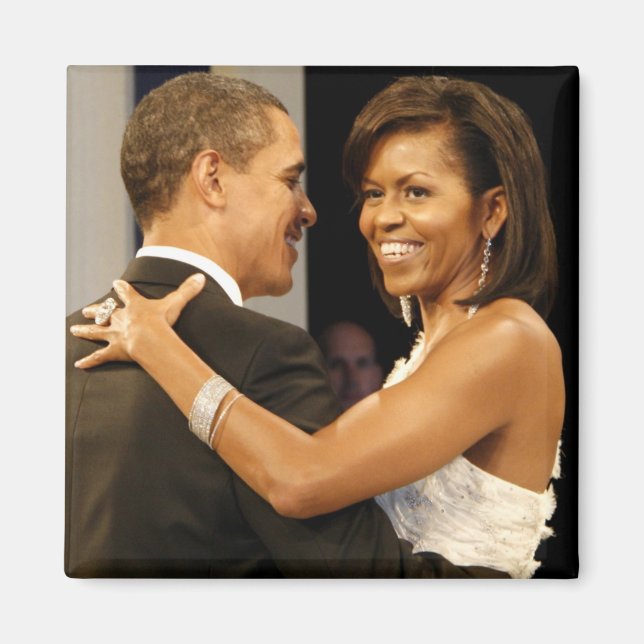 Barack & Michele Obama Magnet (Front)