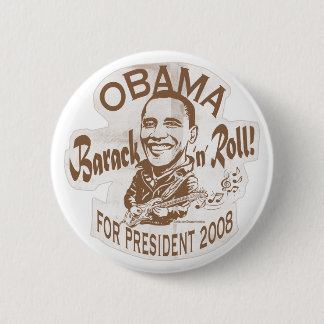 Barack N' Roll Homeboy Button