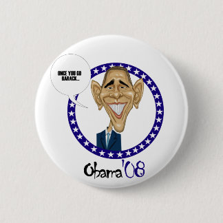 BARACK Obama'08 6 Cm Round Badge