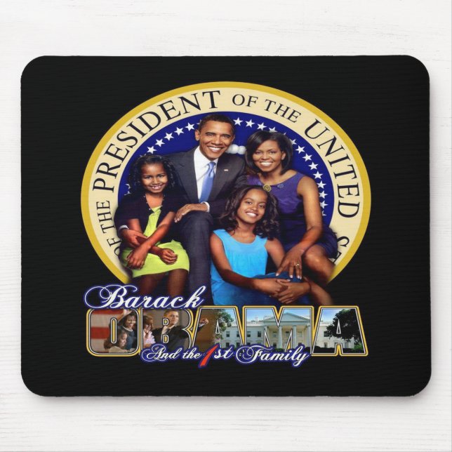 Barack Obama'08 Mouse Pad (Front)