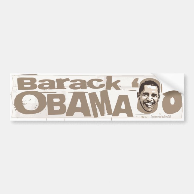 Barack Obama '08 Bumper Sticker  (Front)