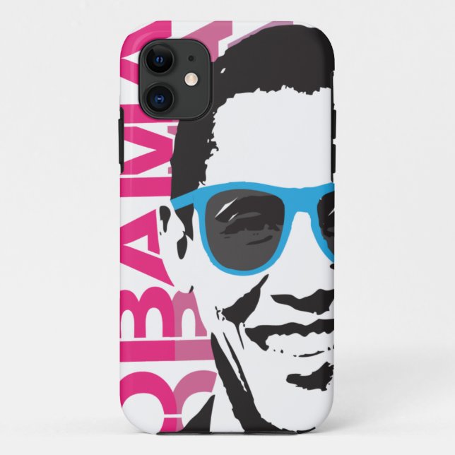 Barack Obama 12 Shades iPhone 5 Case (Back)