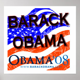 BARACK OBAMA 2008 POSTER