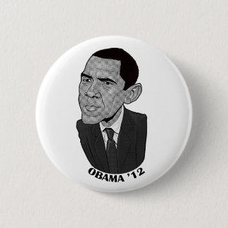 Barack Obama 2012 6 Cm Round Badge