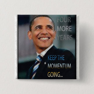 Barack Obama 2012 Button