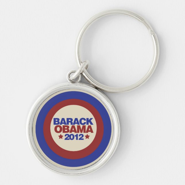 Barack Obama 2012 Key Ring (Front)