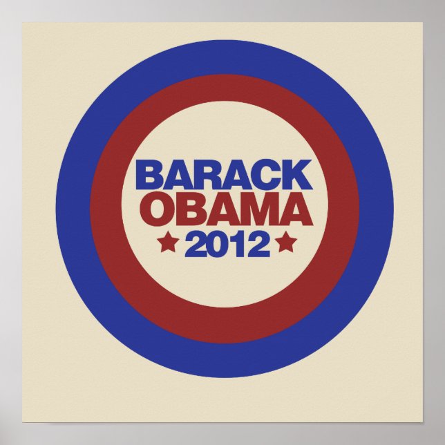 Barack Obama 2012 Poster (Front)