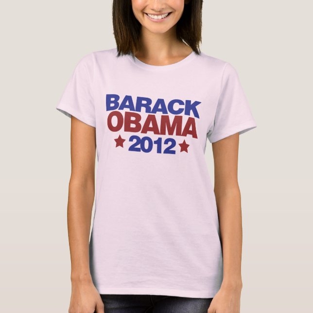 Barack Obama 2012 T-Shirt (Front)