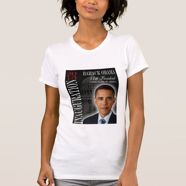 Barack Obama 2013 Inauguration Tee Shirt (Front)