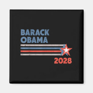 Barack Obama 2028 For President Patriotic Campaign Magnet