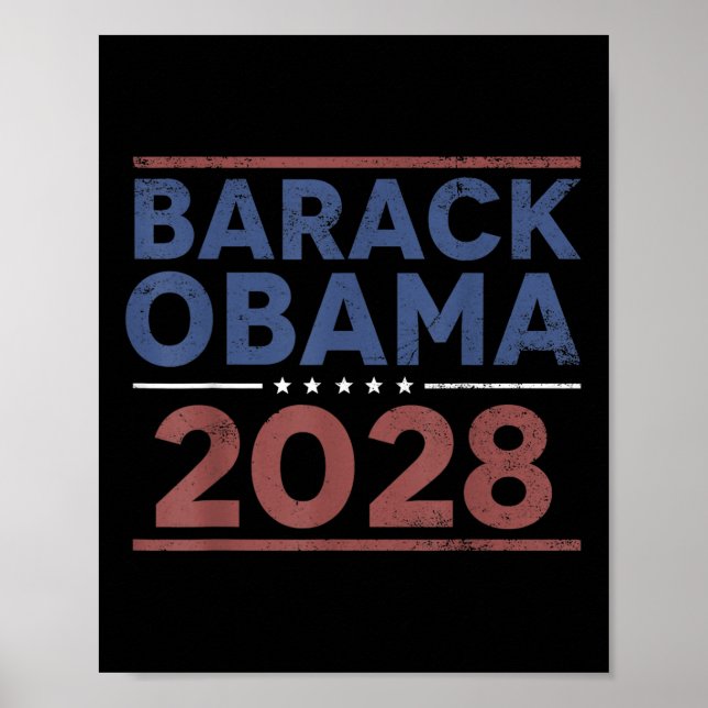 Barack Obama 2028  Poster (Front)