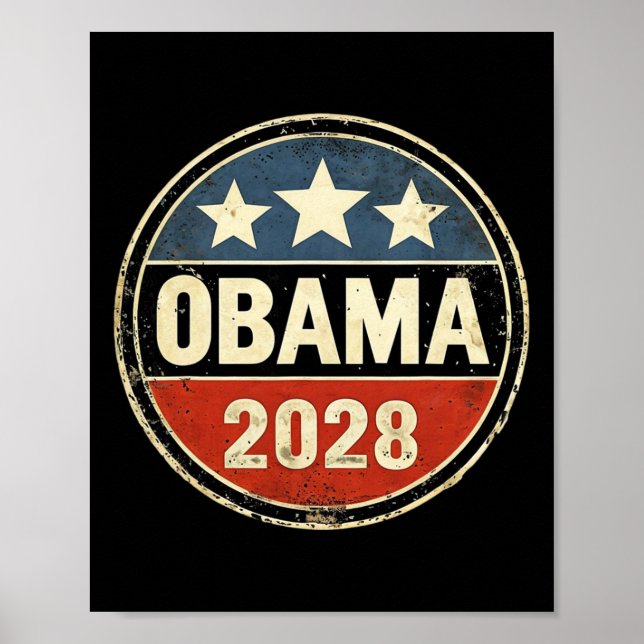 Barack Obama 2028  Poster (Front)