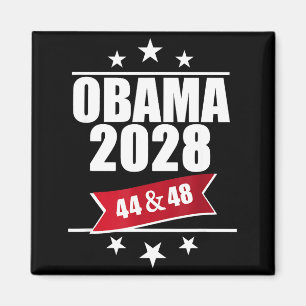Barack Obama 2028 President American Flag Pro Obam Magnet