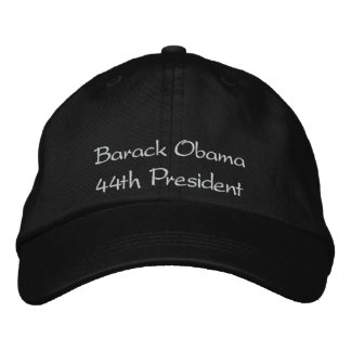 Barack Obama, 44th President Embroidered Hat