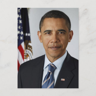 BARACK OBAMA  44th President of the United States Postcard