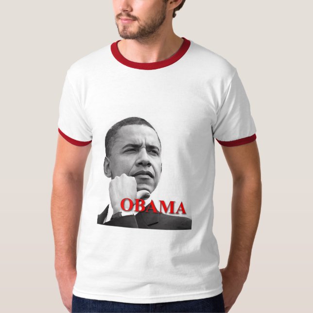 BARACK OBAMA, 44TH PRESIDENT OF THE UNITED STATES T-Shirt (Front)