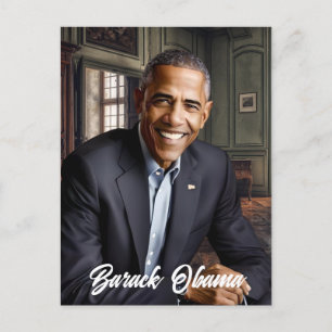 Barack Obama 44th President Postcard